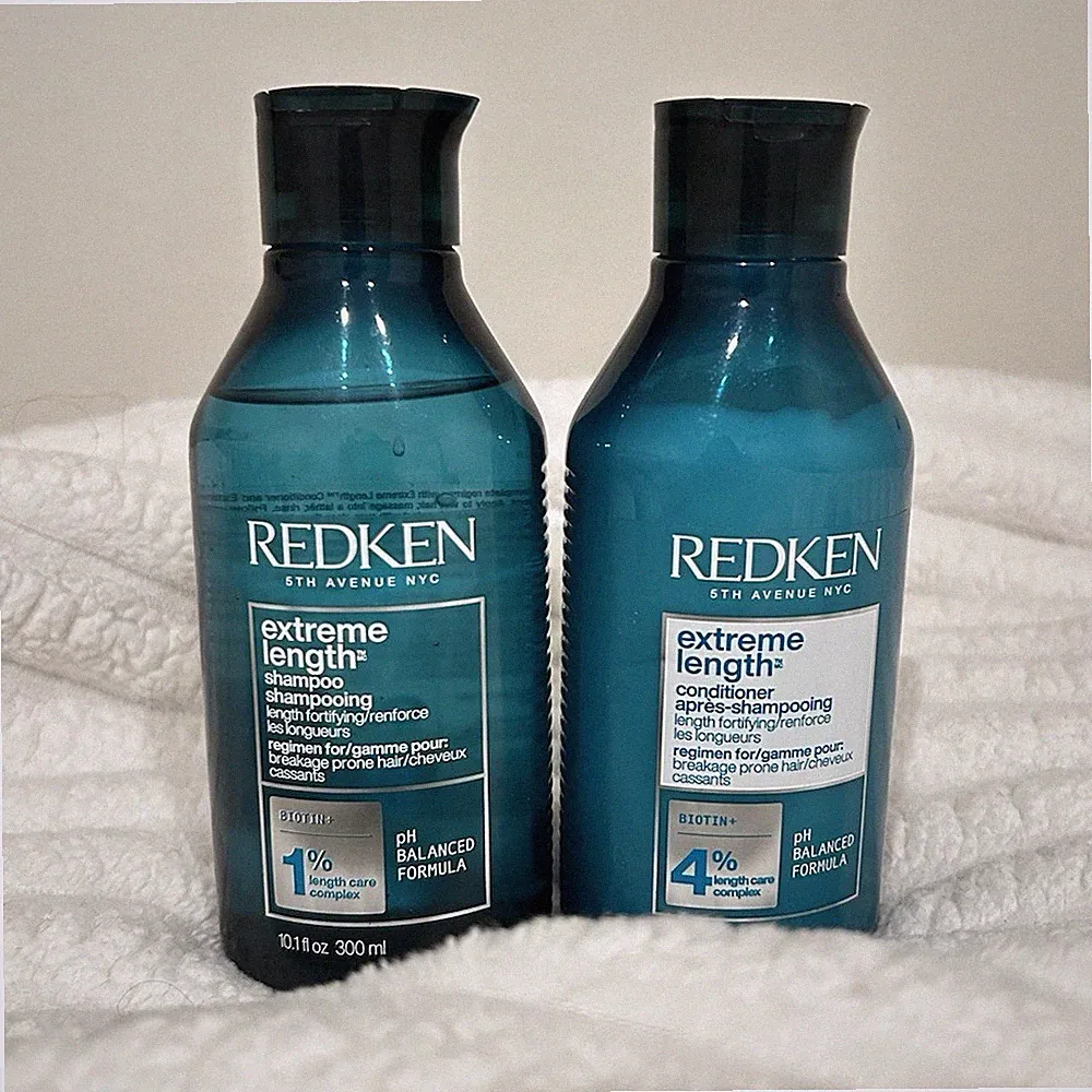 Redken Extreme Length Shampoo & Conditioner Duo Biotin pH Balanced 10.1 fl oz